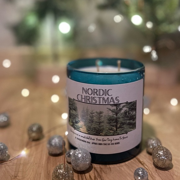 🌲✨Nordic Christmas Luxury Organic Soy candle Fresh Cut Christmas trees🌲 - Picture 9 of 17